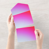 単色の招待状 発表 カード (貼ってはがせる)