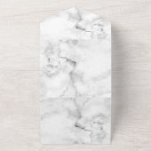 単色の招待状 発表 カード (外側)