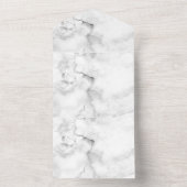 単色の招待状 発表 カード (内側)