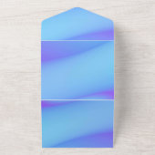 単色の招待状 発表 カード (外側)