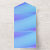 単色の招待状 発表 カード (内側)