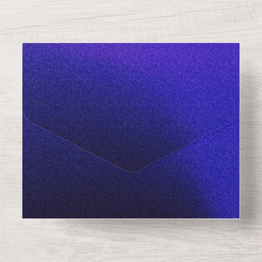 単色の招待状 発表 カード (裏面)