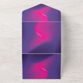 単色の招待状 発表 カード (外側)