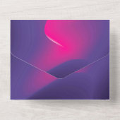 単色の招待状 発表 カード (裏面)