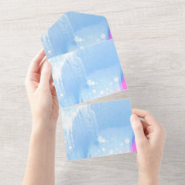 単色の招待状 発表 カード