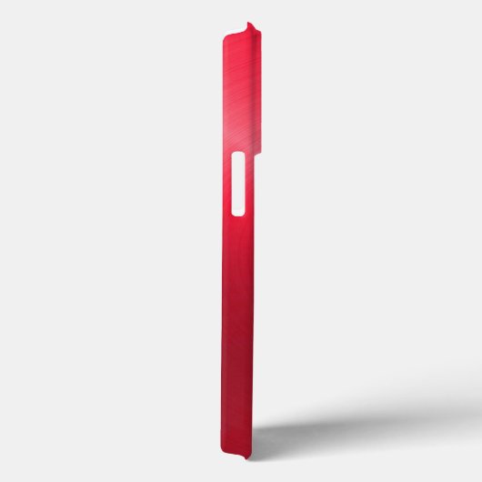 単色の赤い背景 Case-Mate iPhoneケース (裏面 / 右)