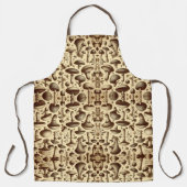 単色キノコ エプロン (正面)