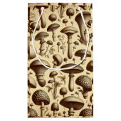 単色キノコ スモールペーパーバッグ (裏面)