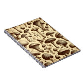 単色キノコ ノートブック (右側)