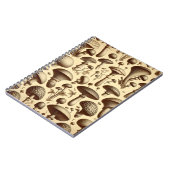 単色キノコ ノートブック (左側)