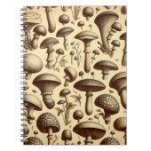単色キノコ ノートブック (正面)