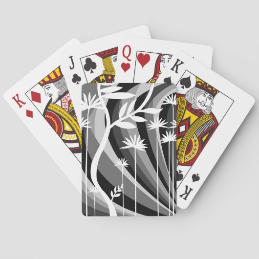 単色フローラ トランプ (裏面)