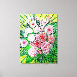 単色性,ロサス,ジアンサス・カリオフィロス,ゲーブ キャンバスプリント