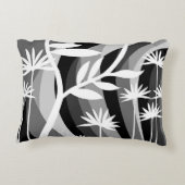 単色植物プリント アクセントクッション (裏面)