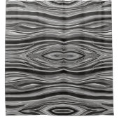 単色波 シャワーカーテン (正面)