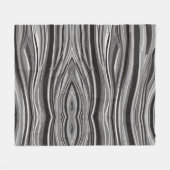 単色波 フリースブランケット (正面(横))