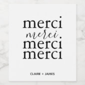 単色 ワインラベル (シングルラベル)