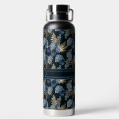 単行熱帯葉 ウォーターボトル (背面)