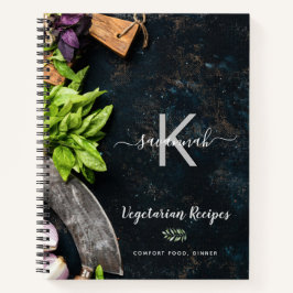 単行素朴な料理レシピ ノートブック