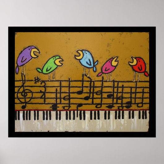 単行鳥のポスター ポスター (正面)