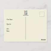 単語いけなはがき ポストカード (裏面)