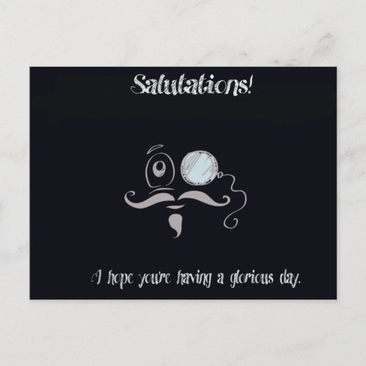 単語から共有 ポストカード (正面)