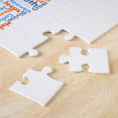 単語から成っている十字 ジグソーパズル (側面)