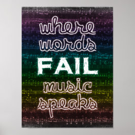 単語が失敗した場合は、音楽ポ話スター ポスター