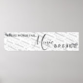 単語が失敗した場合は、音楽ポ話スター ポスター (正面)