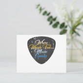 単語が失敗する場所…音楽話 ポストカード (スタンド正面)