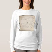 "単語なしで"の身につけられる詩歌のTシャツ Tシャツ (正面)