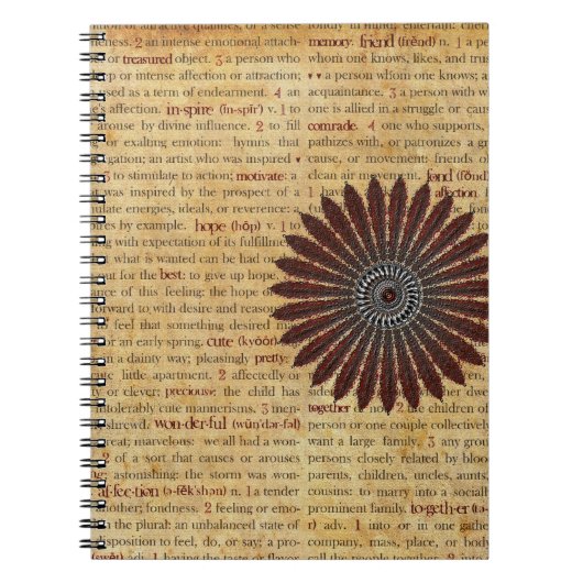 単語のノート ノートブック (正面)