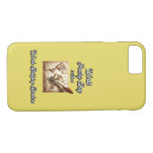 単語のブリッシ縁どング。世界詩祭 Case-Mate iPhoneケース (裏面(横))