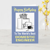 単語の国内技最高の術ハッピーバースデー カード (黄色い花)