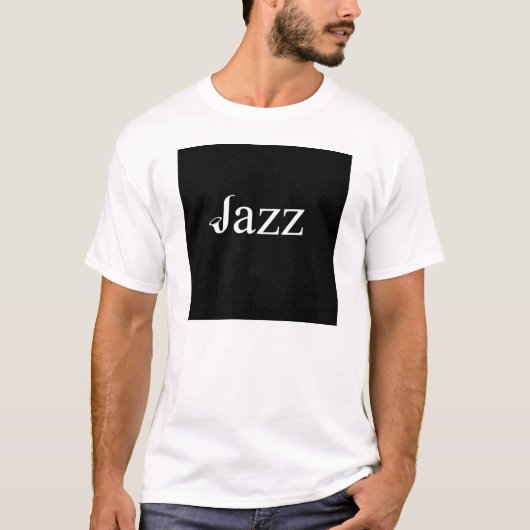 単語の描写: ジャズ2 Tシャツ (正面)