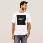 単語の描写: ジャズ2 Tシャツ (正面フル)