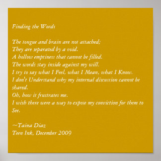 単語の検索 ポスター