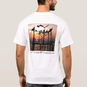 "単語の物語を言うことができれば私は… Tシャツ (裏面)