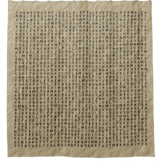 単語の調査: 羊皮紙の綴り シャワーカーテン