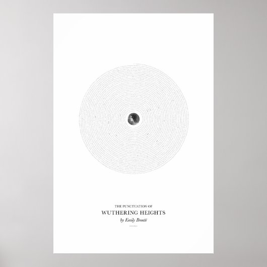 単語の間：山の高さ ポスター (正面)