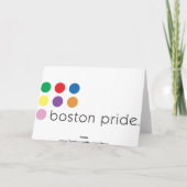 単語の雲の挨拶 カード (裏面)