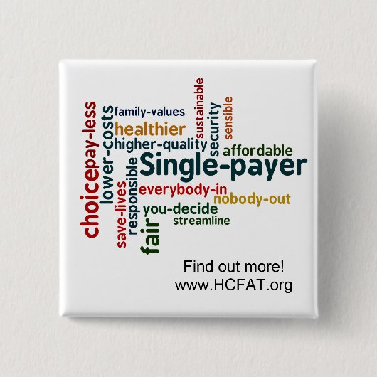 単語の雲Pin 缶バッジ (正面)