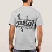 単語の… Tarlovの包嚢 Tシャツ (裏面)