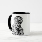 単語は人に2% pipe% Moshe Feldenkraisを襲わせます マグカップ (正面左)