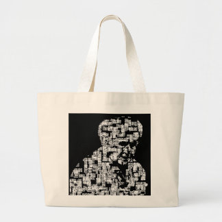 単語は人のトート| Moshe Feldenkraisを作ります ラージトートバッグ