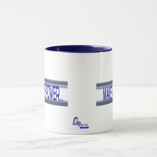 単語は力をあなたのに計算のマグをしてもらいます マグカップ (中央)