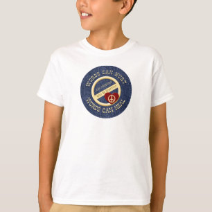 単語は認識度プログラムを傷つけました Tシャツ