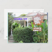 単語を上 ポストカード (正面/裏面)