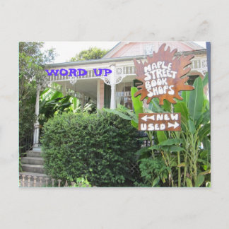 単語を上 ポストカード