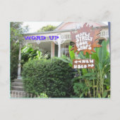 単語を上 ポストカード (正面)